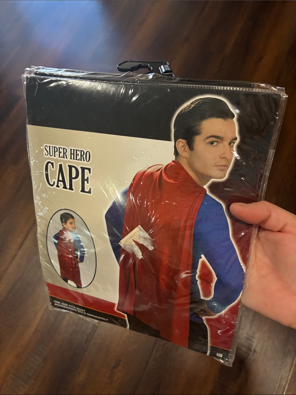 NEW Super Hero Red Cape for Kids - Classic Costume Accessory